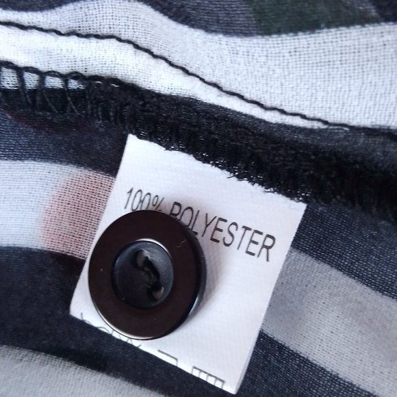 Sheer Sleeveless Blouse - Picture 8 of 12